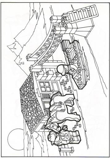 45 Lego City Coloring Pages Printables 34