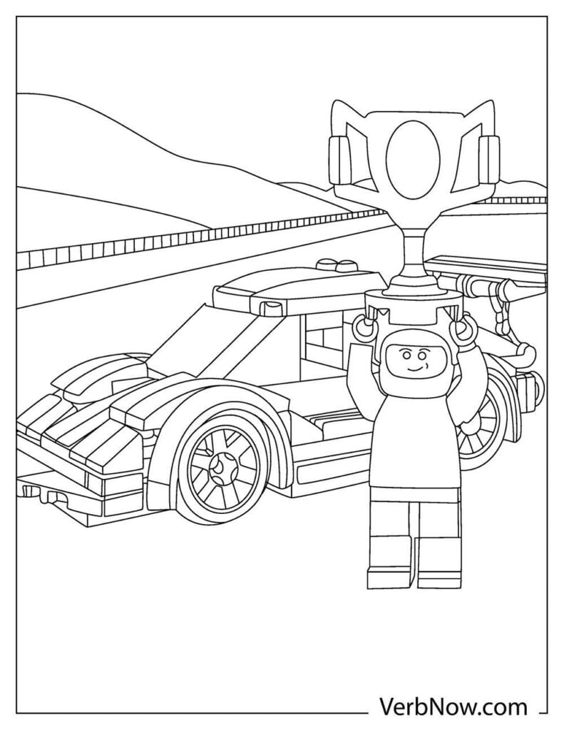 45 Lego City Coloring Pages Printables 4