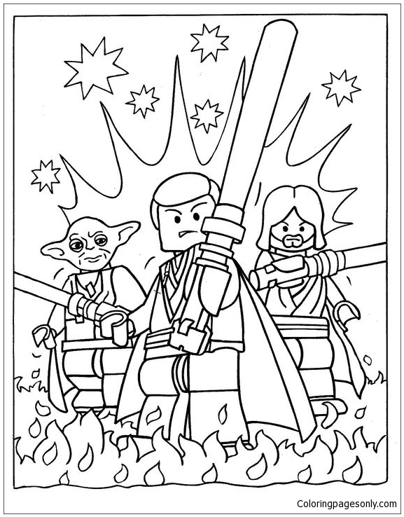 45 Lego City Coloring Pages Printables 61