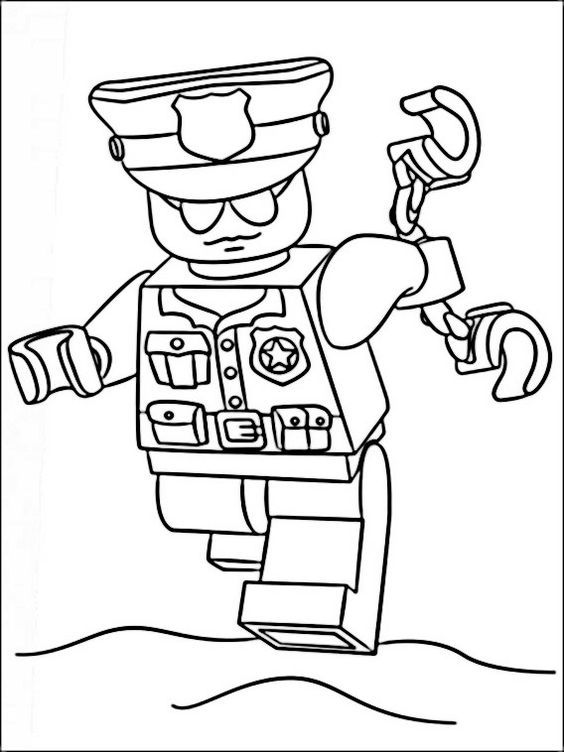 45 Lego City Coloring Pages Printables 67