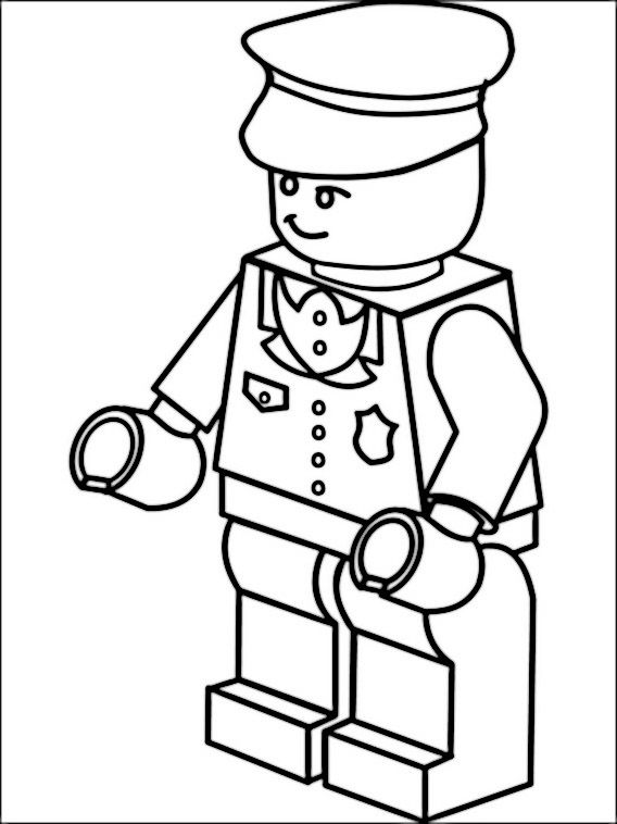 45 Lego City Coloring Pages Printables 70