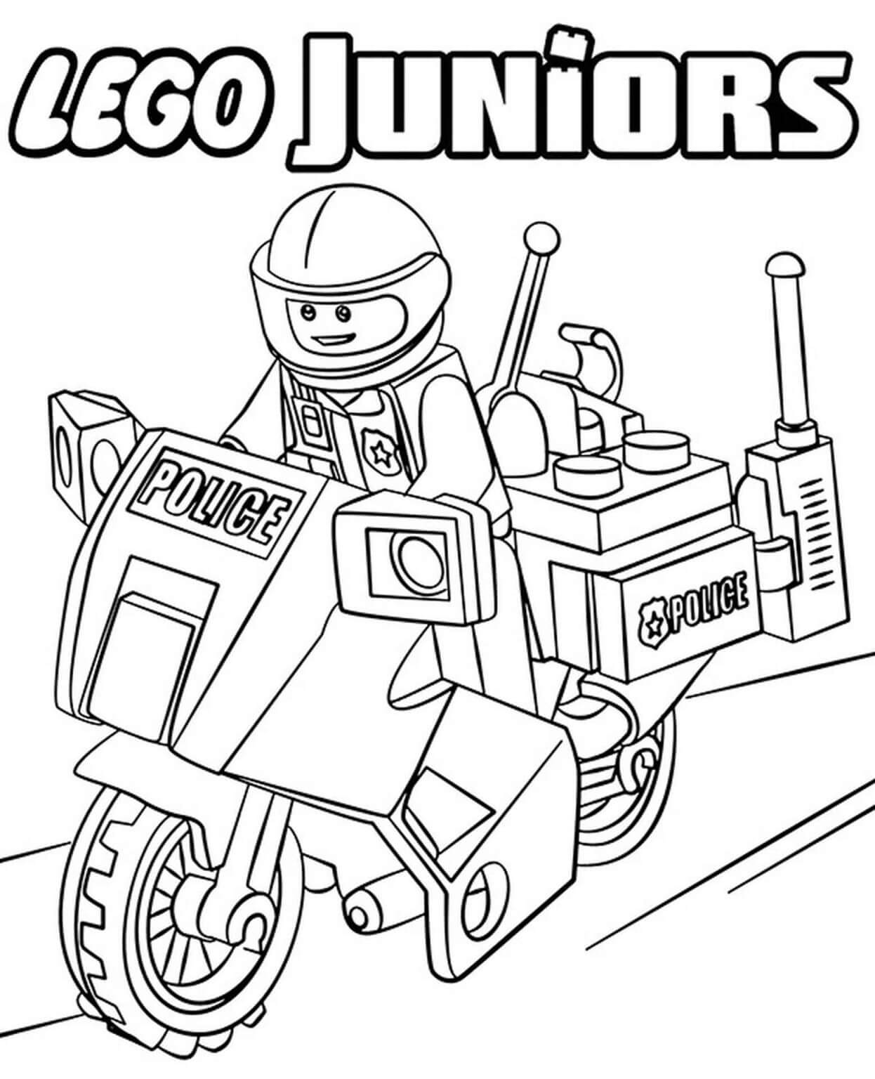 45 Lego City Coloring Pages Printables 72