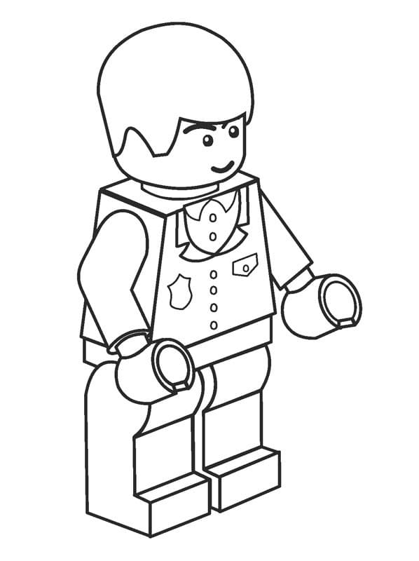 45 Lego City Coloring Pages Printables 79