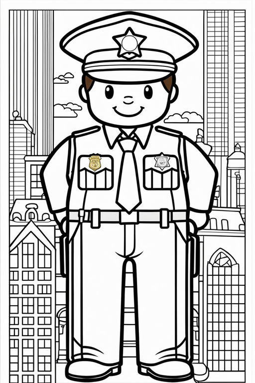 45 Lego City Coloring Pages Printables 8