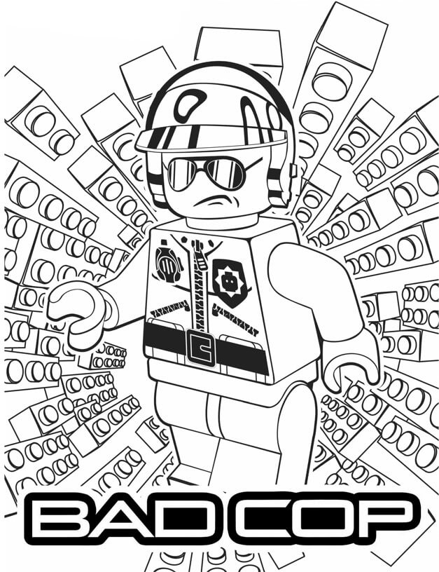 45 Lego City Coloring Pages Printables 80