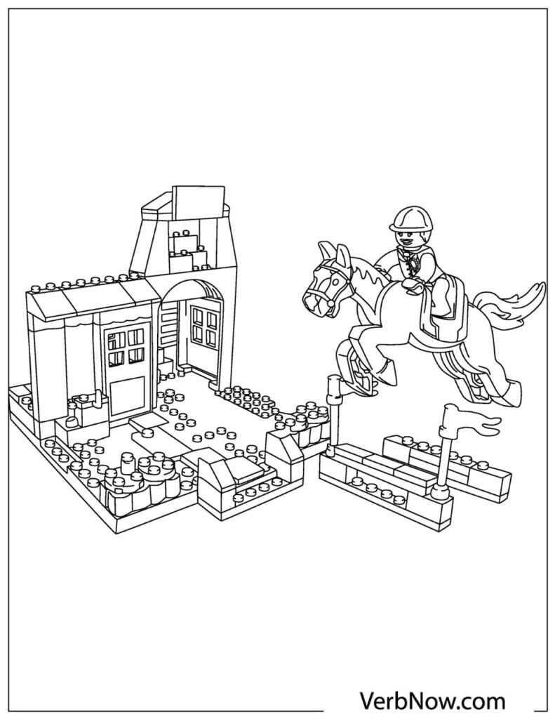 45 Lego City Coloring Pages Printables 84