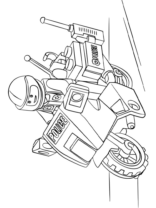 45 Lego City Coloring Pages Printables 86