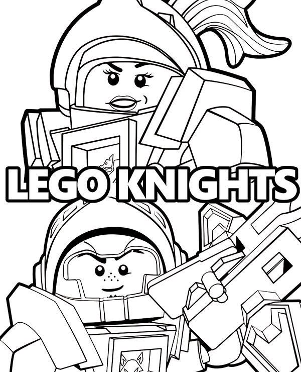 45 Lego City Coloring Pages Printables 9