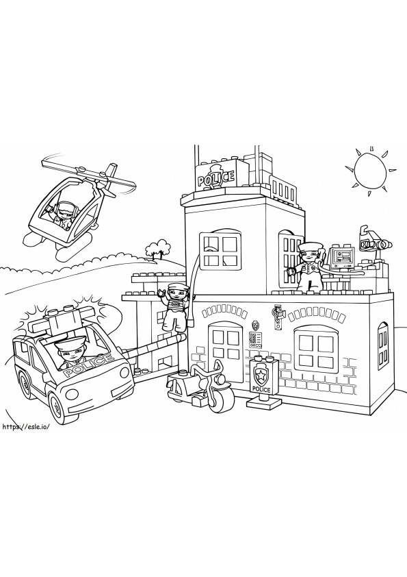 45 Lego City Coloring Pages Printables 94