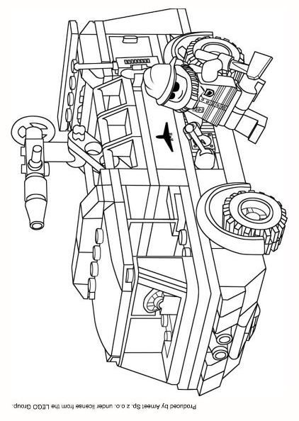 45 Lego City Coloring Pages Printables 97