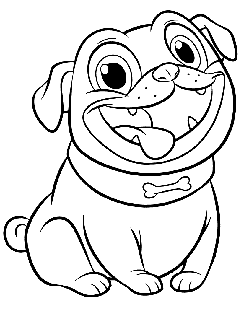 69 Puppy Dog Coloring Pages Free Printable Part 101