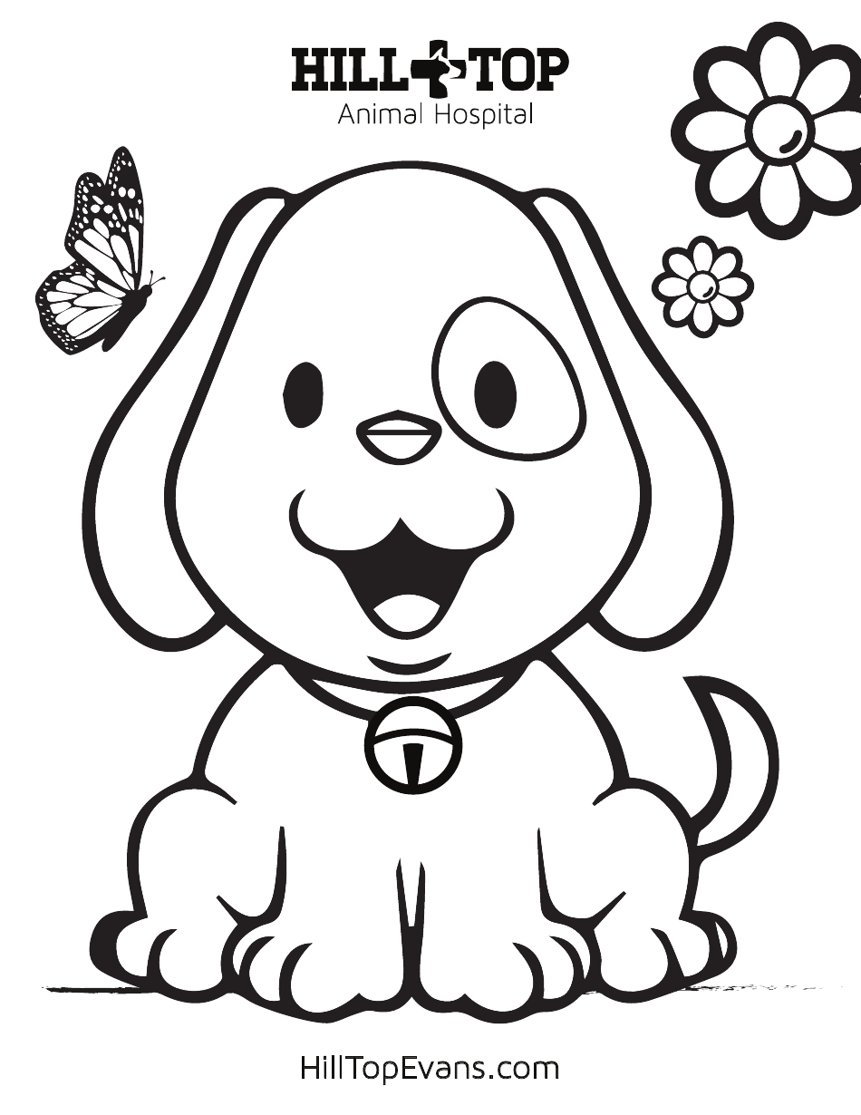 69 Puppy Dog Coloring Pages Free Printable Part 103