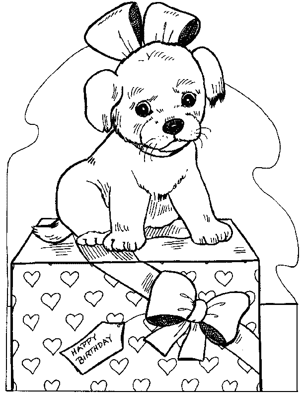 69 Puppy Dog Coloring Pages Free Printable Part 104