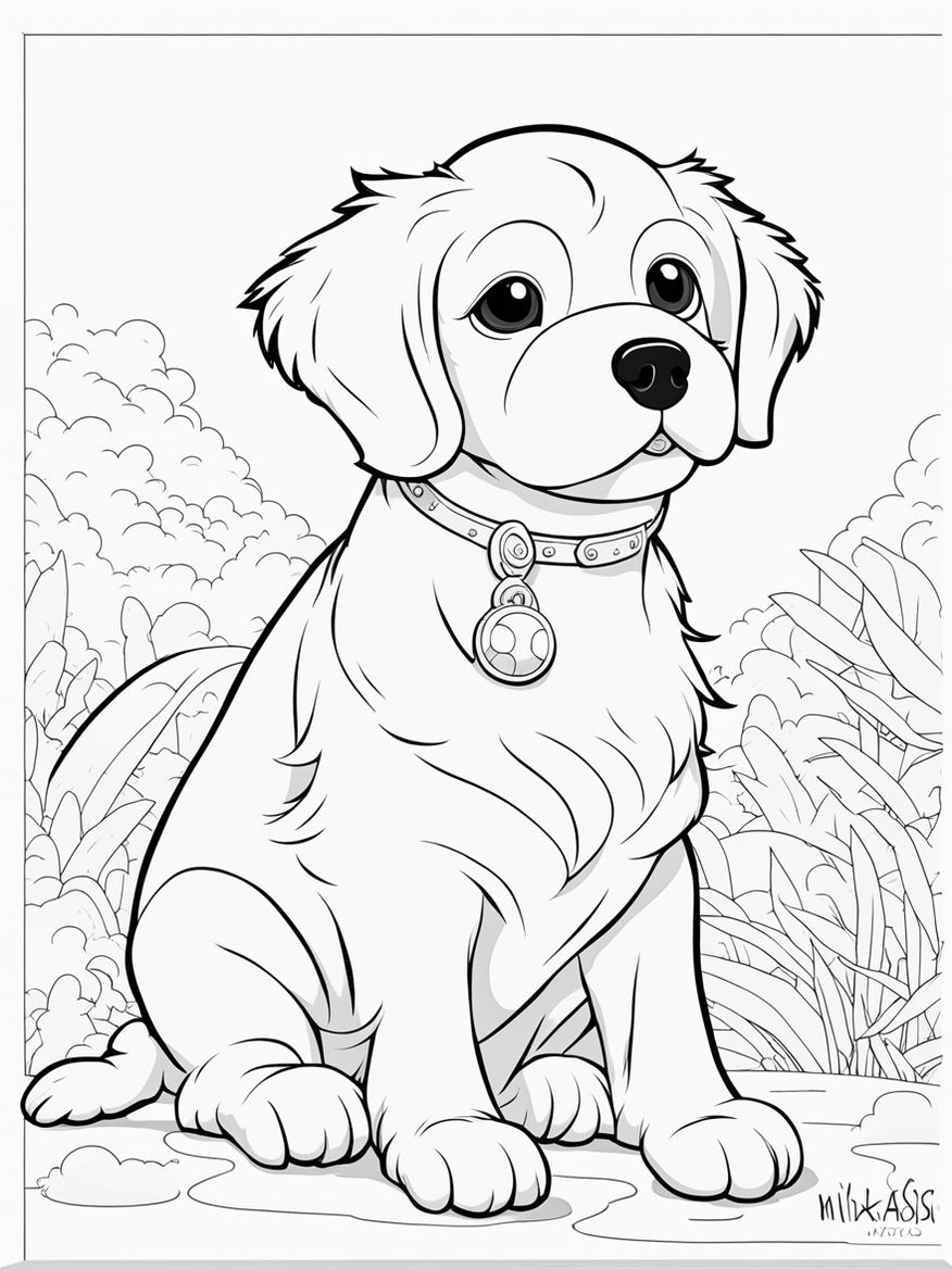 69 Puppy Dog Coloring Pages Free Printable Part 121