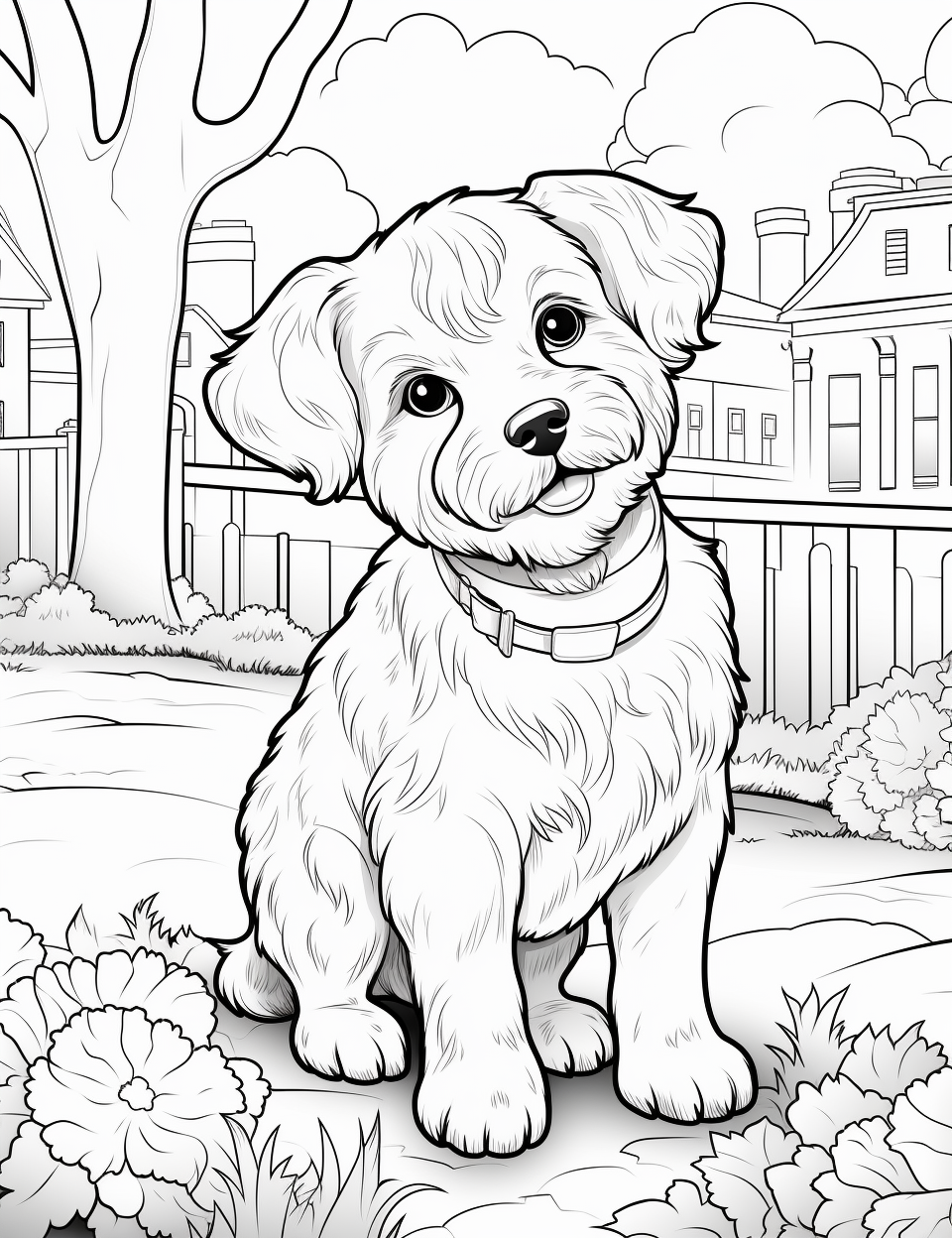 69 Puppy Dog Coloring Pages Free Printable Part 124