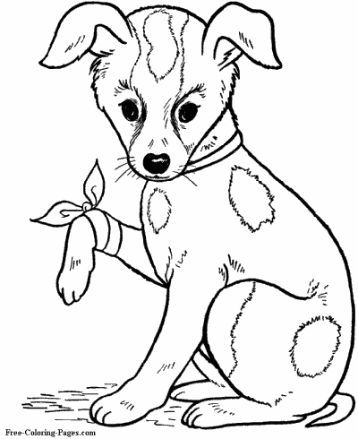 69 Puppy Dog Coloring Pages Free Printable Part 126