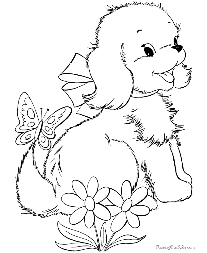 69 Puppy Dog Coloring Pages Free Printable Part 128