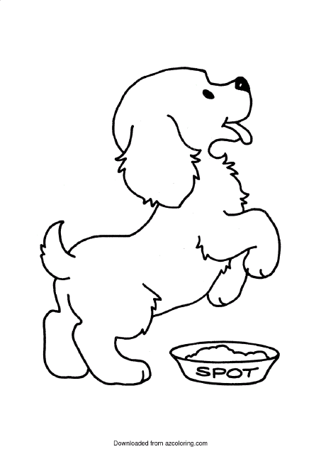 69 Puppy Dog Coloring Pages Free Printable Part 13