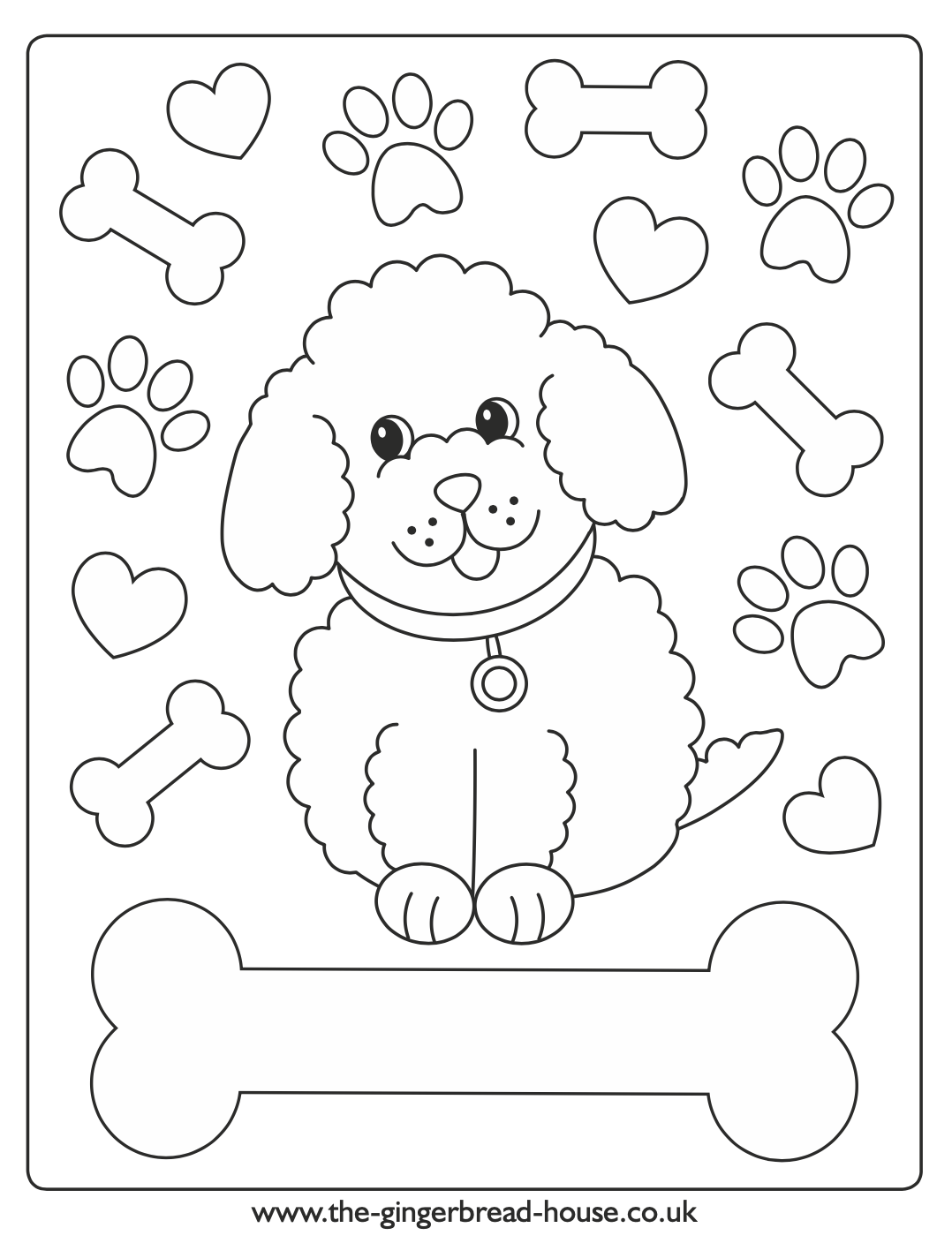 69 Puppy Dog Coloring Pages Free Printable Part 135