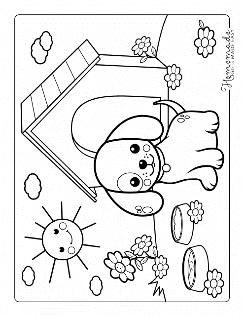 69 Puppy Dog Coloring Pages Free Printable Part 145