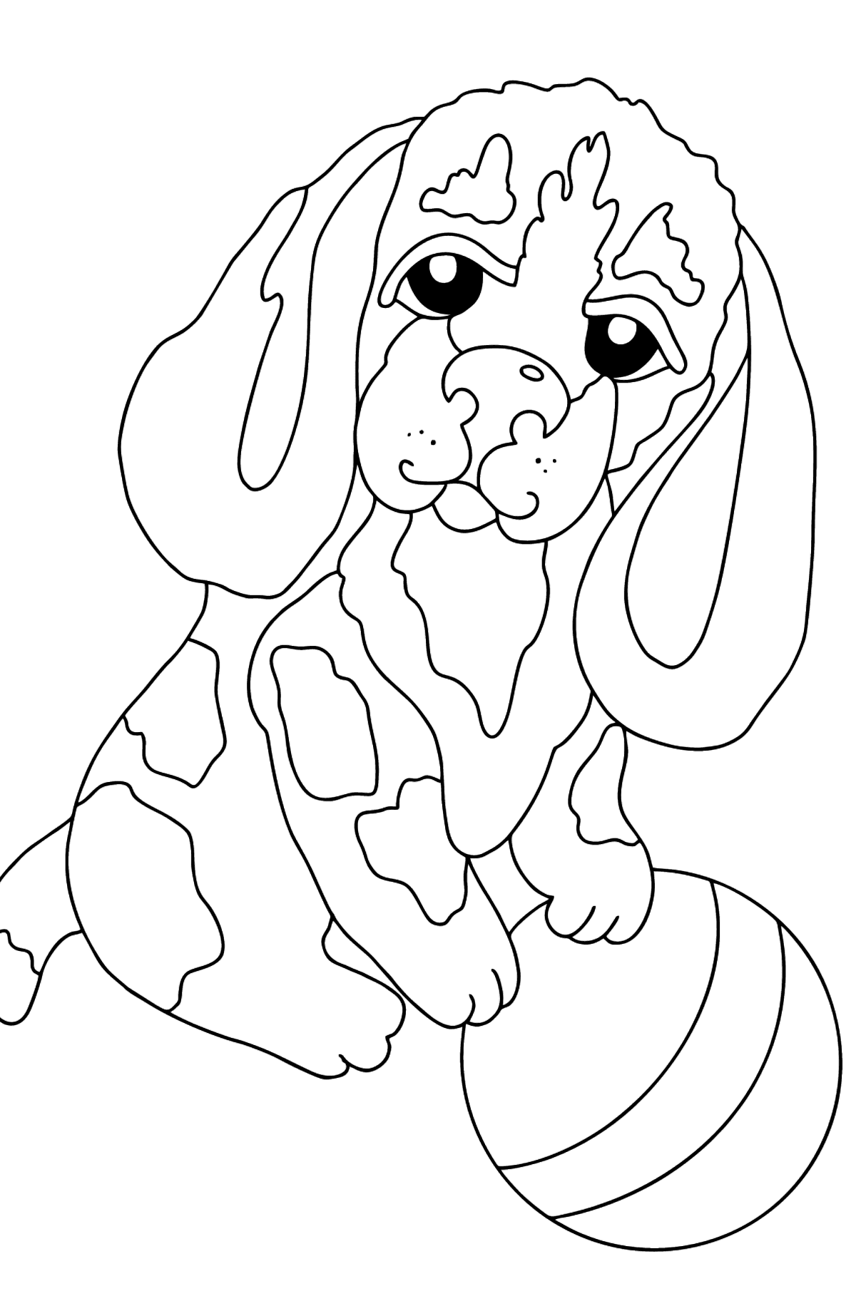 69 Puppy Dog Coloring Pages Free Printable Part 155