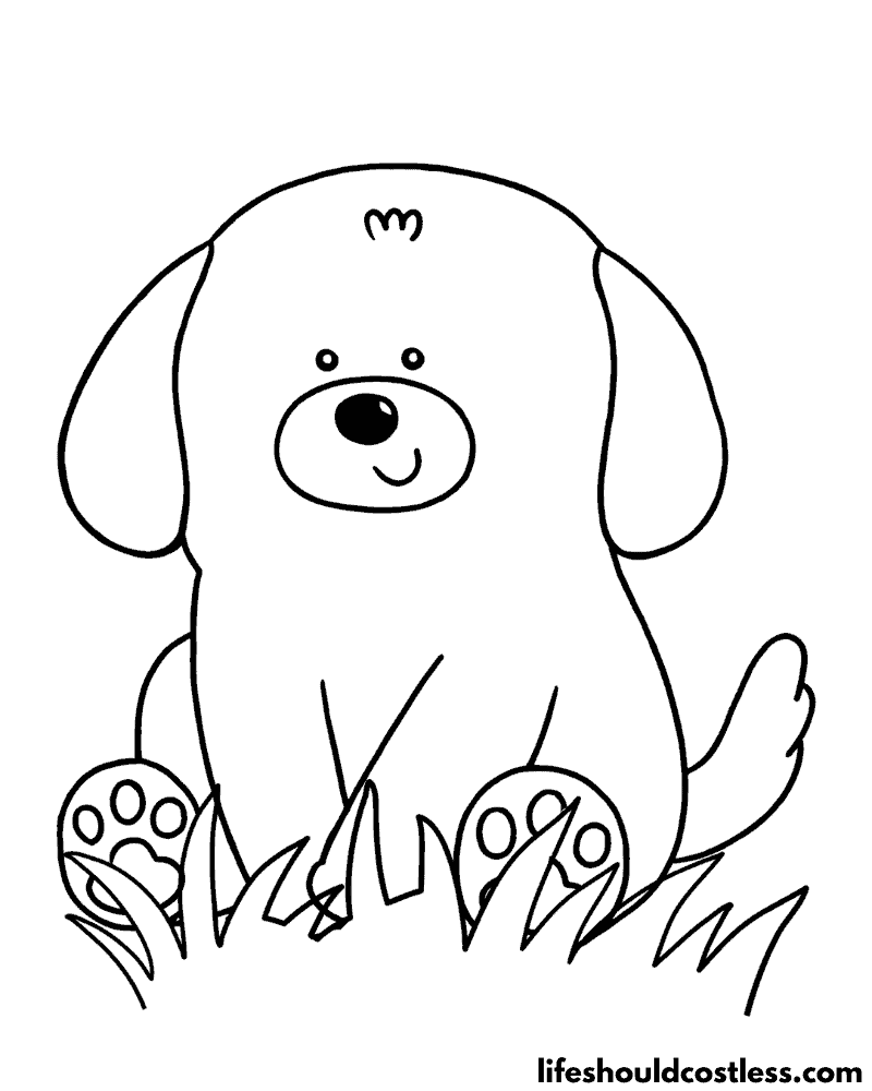 69 Puppy Dog Coloring Pages Free Printable Part 162