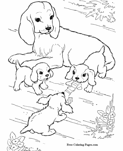 69 Puppy Dog Coloring Pages Free Printable Part 164