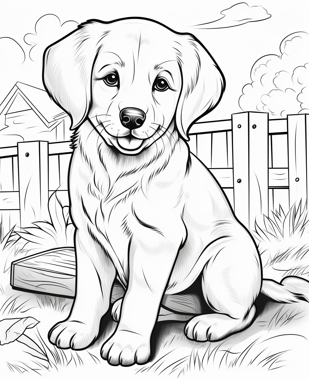 69 Puppy Dog Coloring Pages Free Printable Part 166