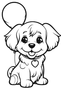 69 Puppy Dog Coloring Pages Free Printable Part 19