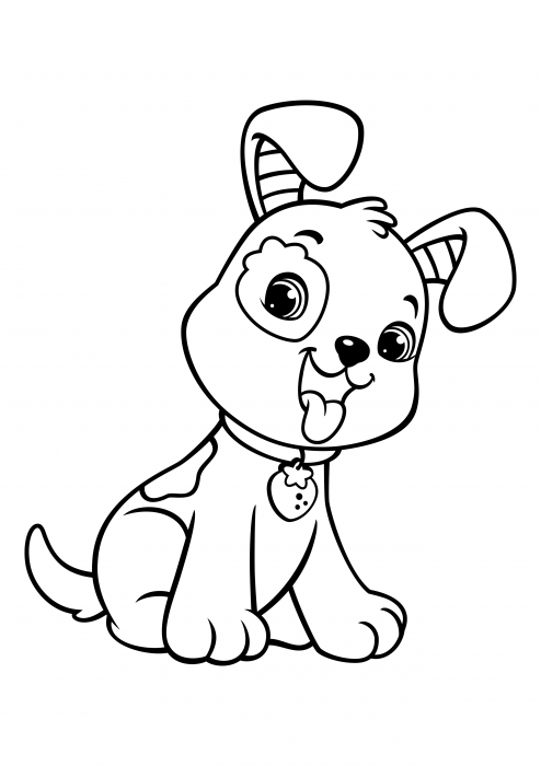 69 Puppy Dog Coloring Pages Free Printable Part 25