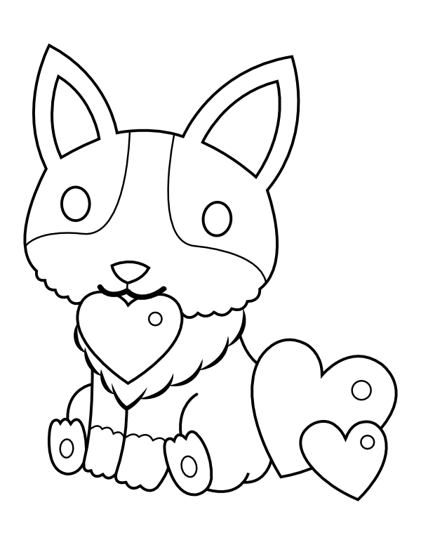 69 Puppy Dog Coloring Pages Free Printable Part 26