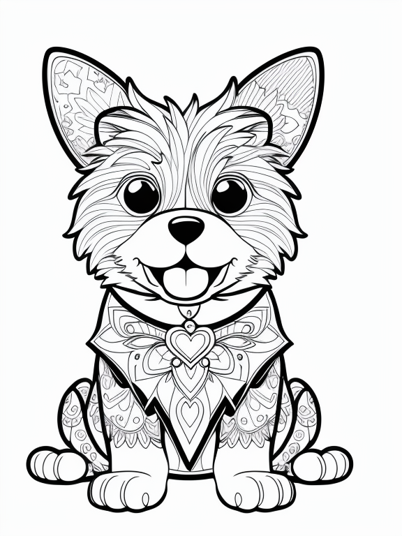 69 Puppy Dog Coloring Pages Free Printable Part 27