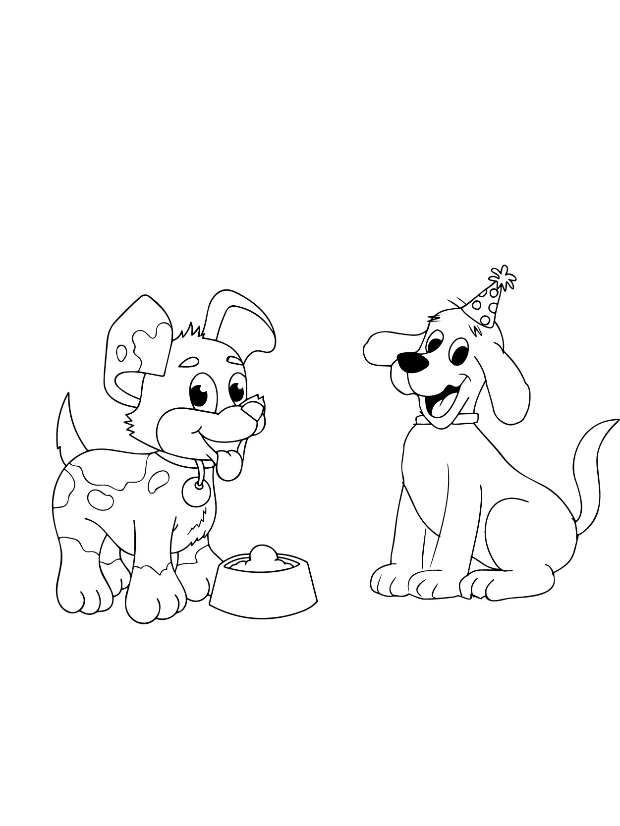 69 Puppy Dog Coloring Pages Free Printable Part 43