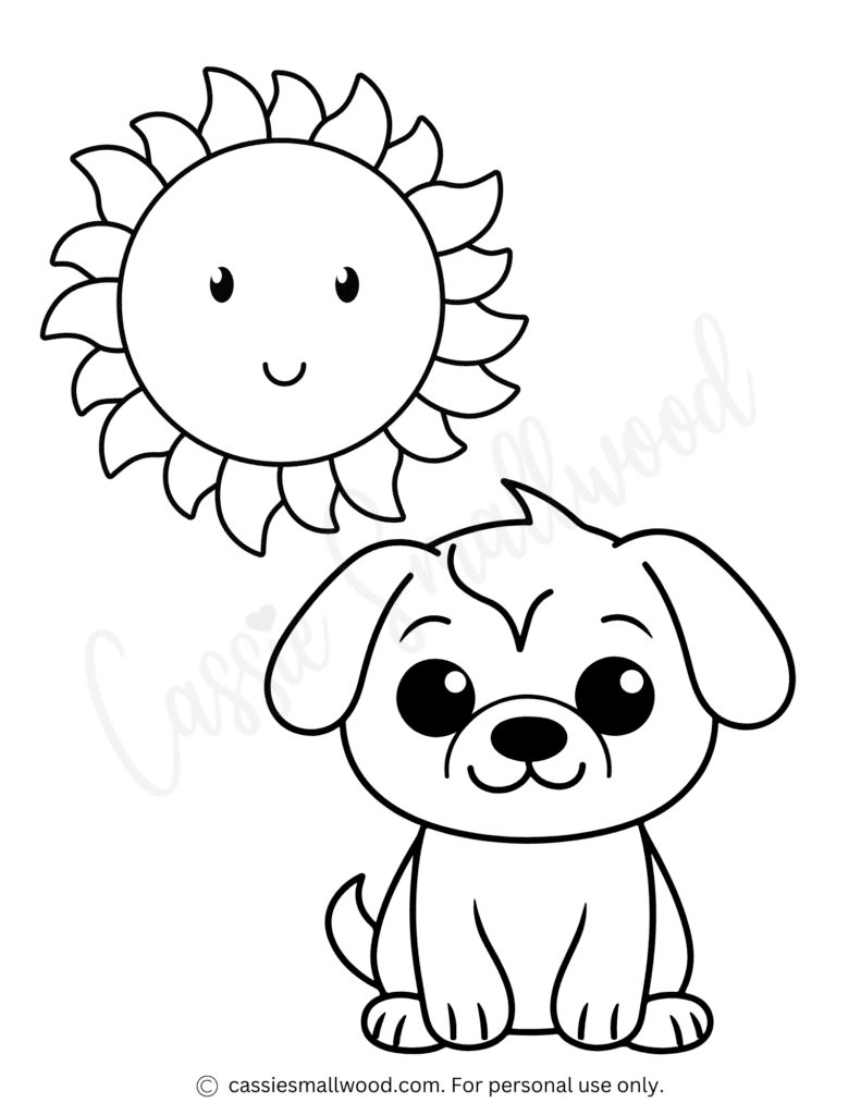 69 Puppy Dog Coloring Pages Free Printable Part 44