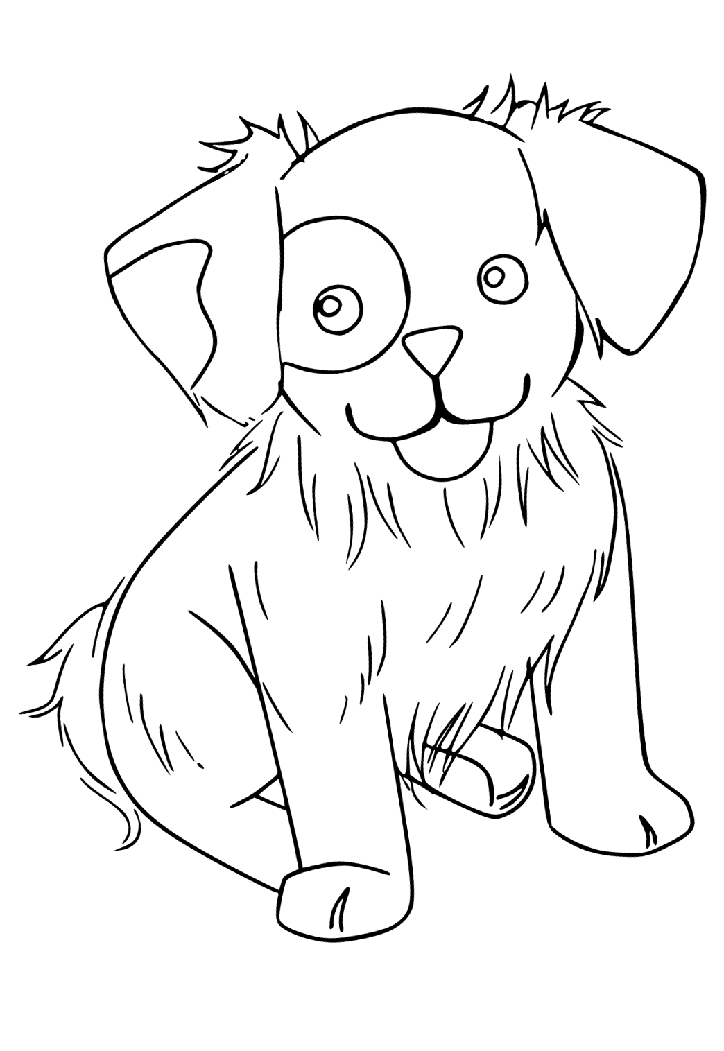 69 Puppy Dog Coloring Pages Free Printable Part 49