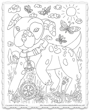 69 Puppy Dog Coloring Pages Free Printable Part 52