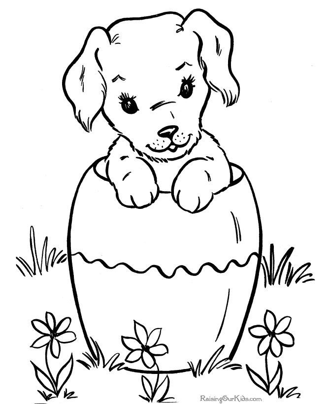 69 Puppy Dog Coloring Pages Free Printable Part 56