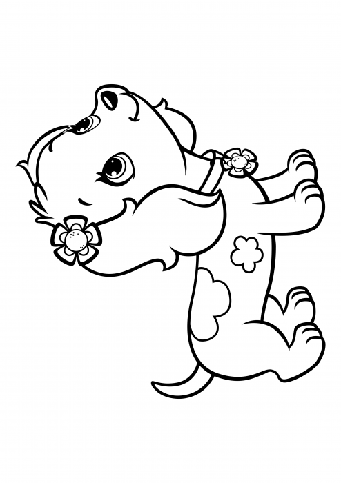 69 Puppy Dog Coloring Pages Free Printable Part 58