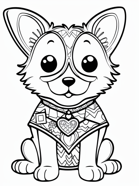 69 Puppy Dog Coloring Pages Free Printable Part 59