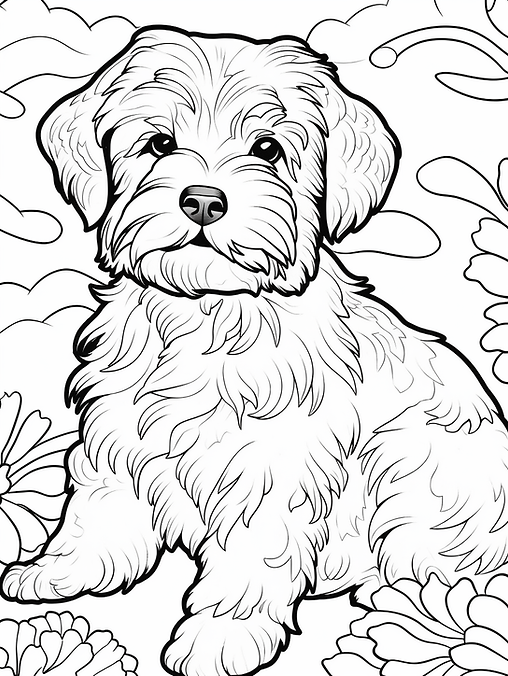 69 Puppy Dog Coloring Pages Free Printable Part 65