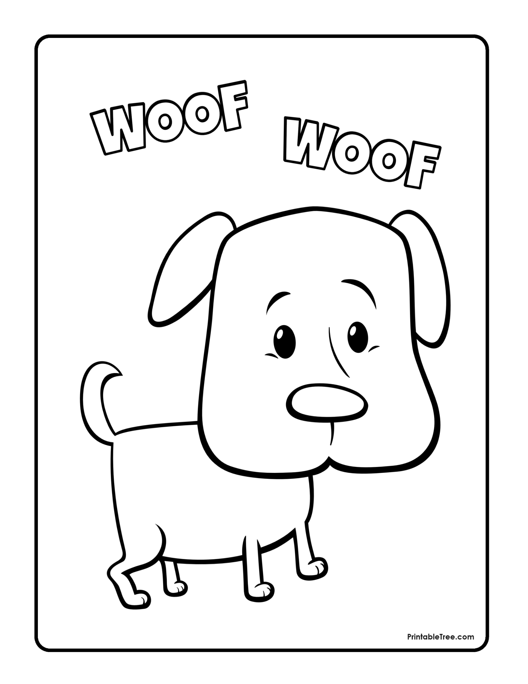 69 Puppy Dog Coloring Pages Free Printable Part 7