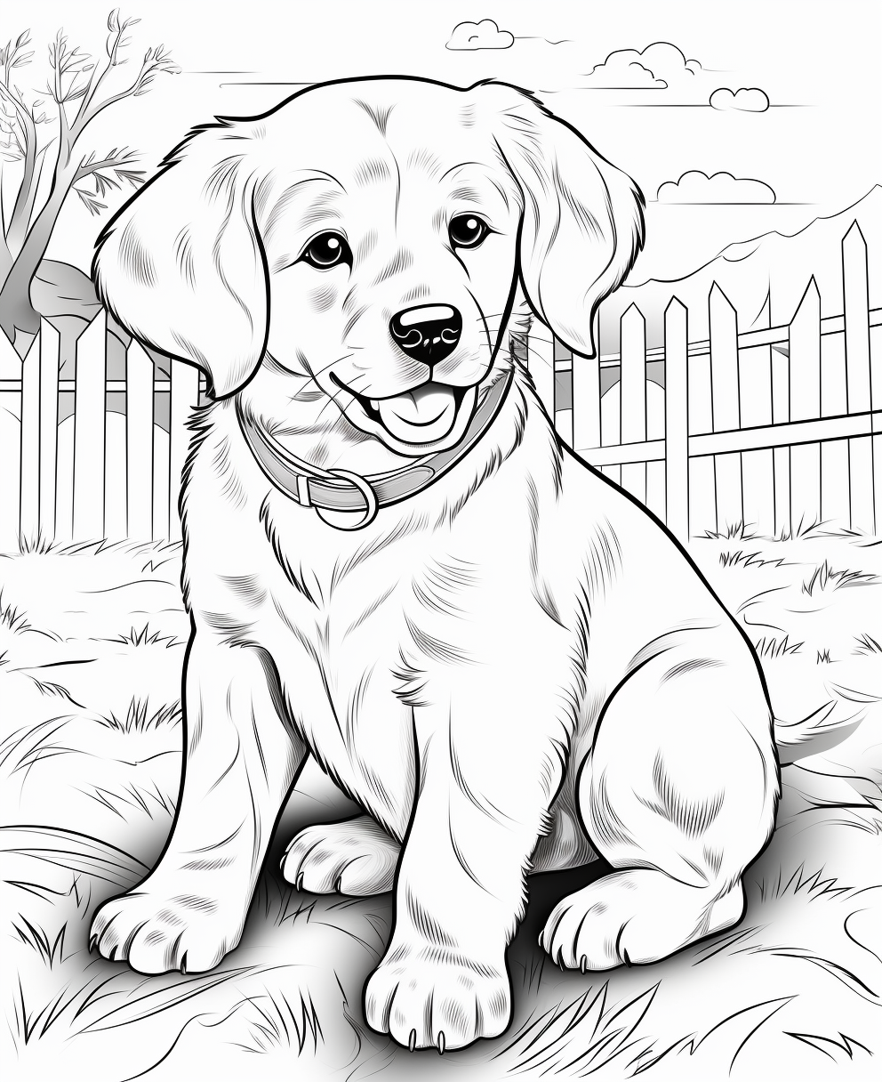 69 Puppy Dog Coloring Pages Free Printable Part 71