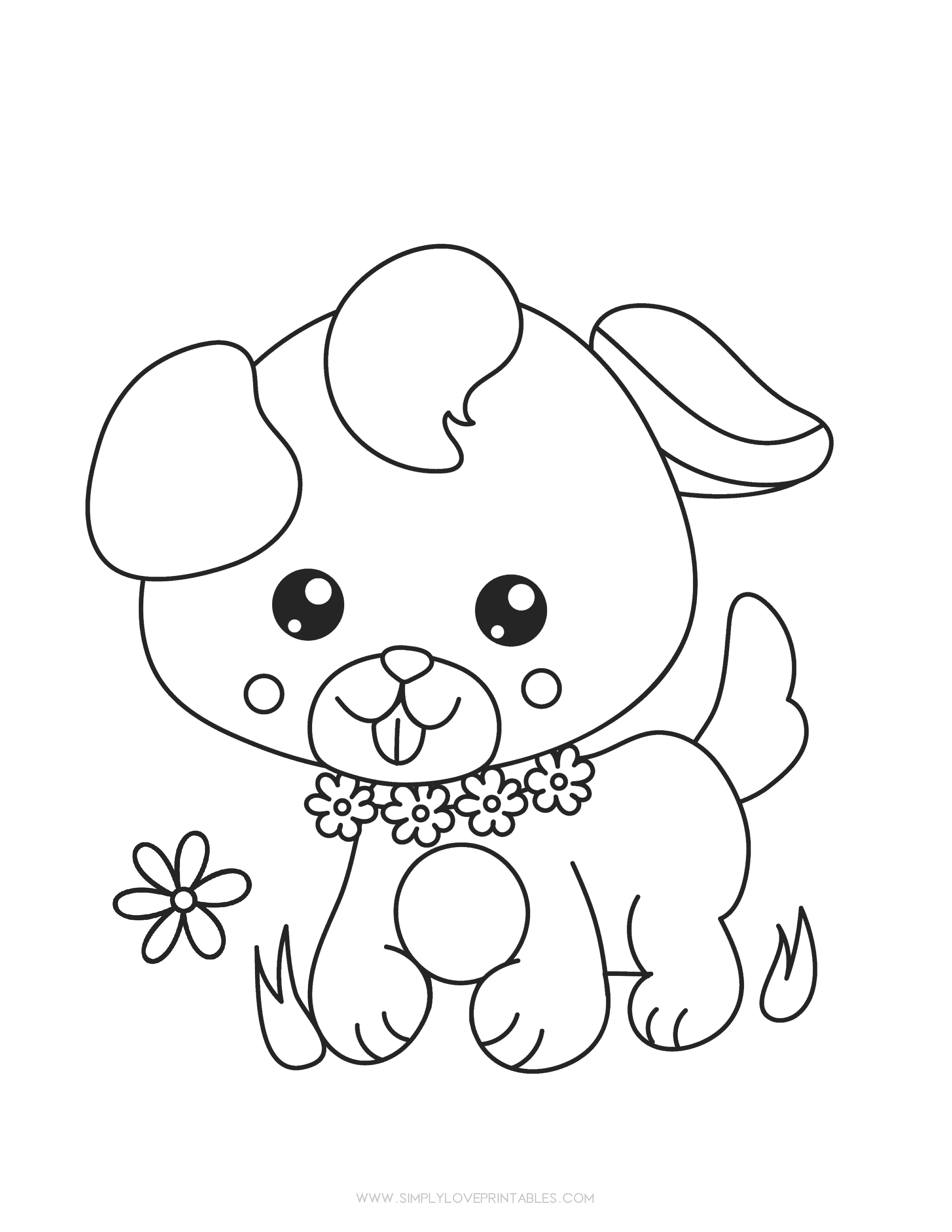 69 Puppy Dog Coloring Pages Free Printable Part 72