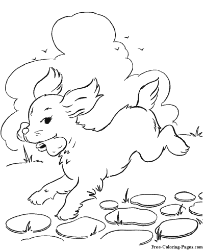 69 Puppy Dog Coloring Pages Free Printable Part 73