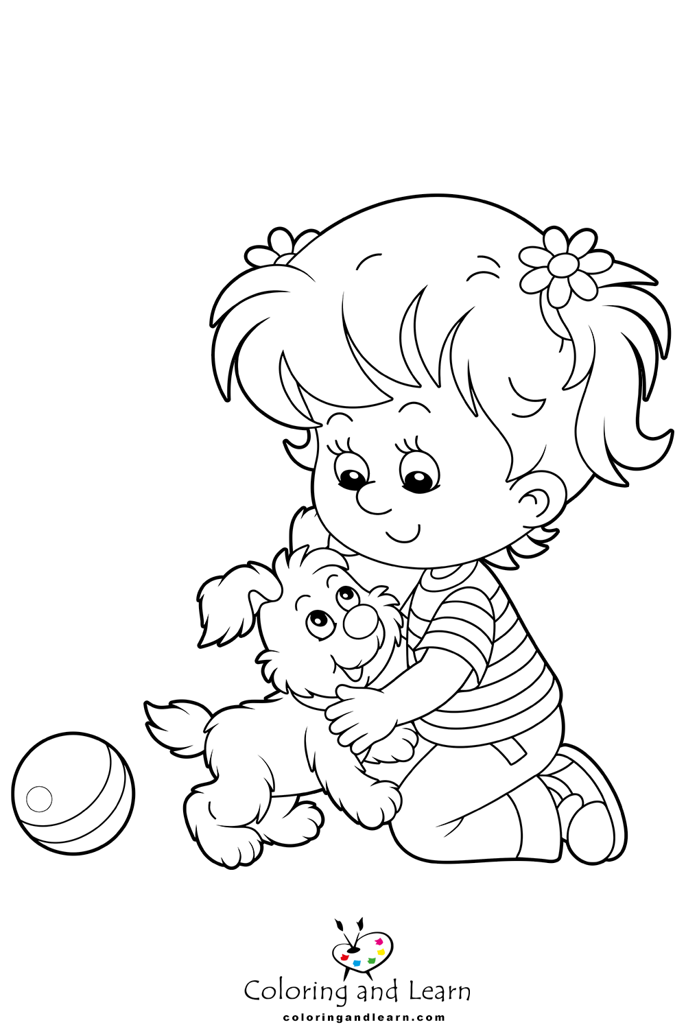 69 Puppy Dog Coloring Pages Free Printable Part 74