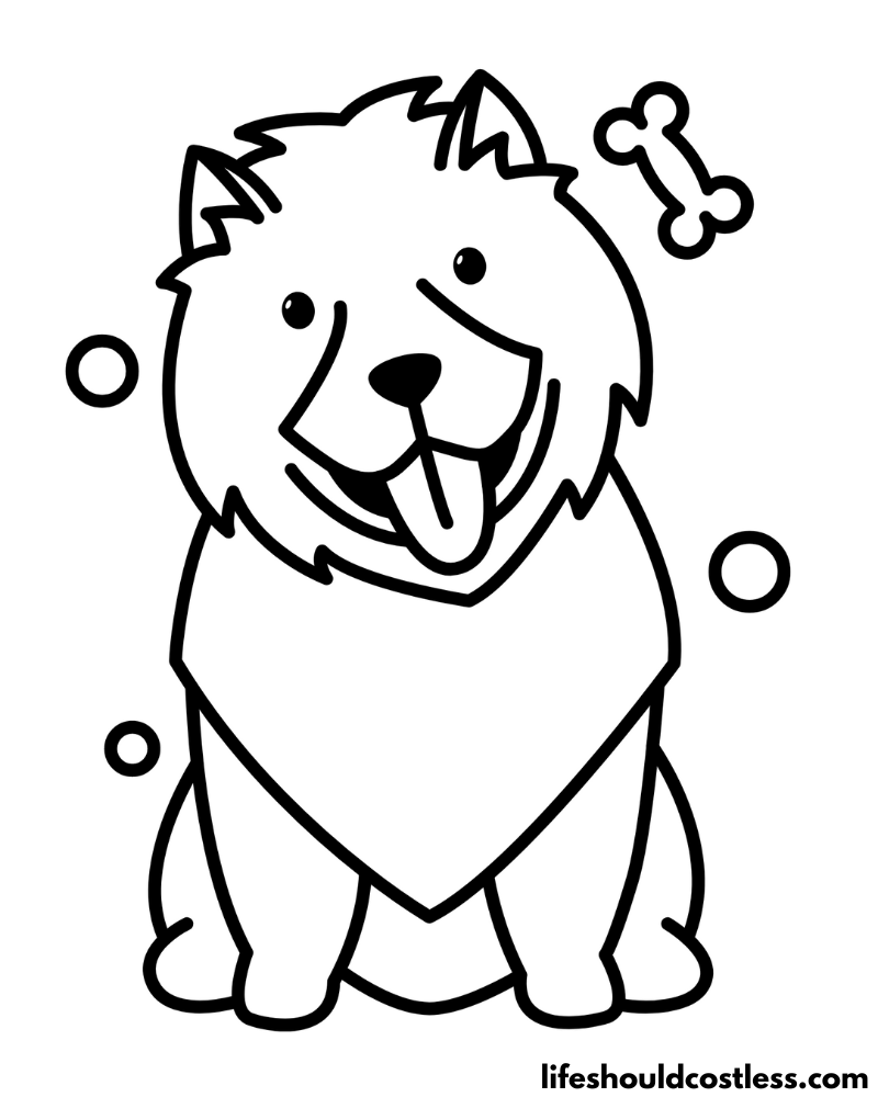 69 Puppy Dog Coloring Pages Free Printable Part 75