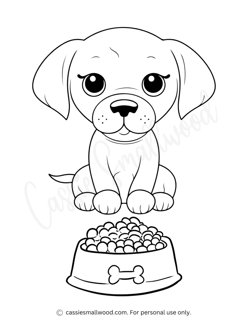 69 Puppy Dog Coloring Pages Free Printable Part 77