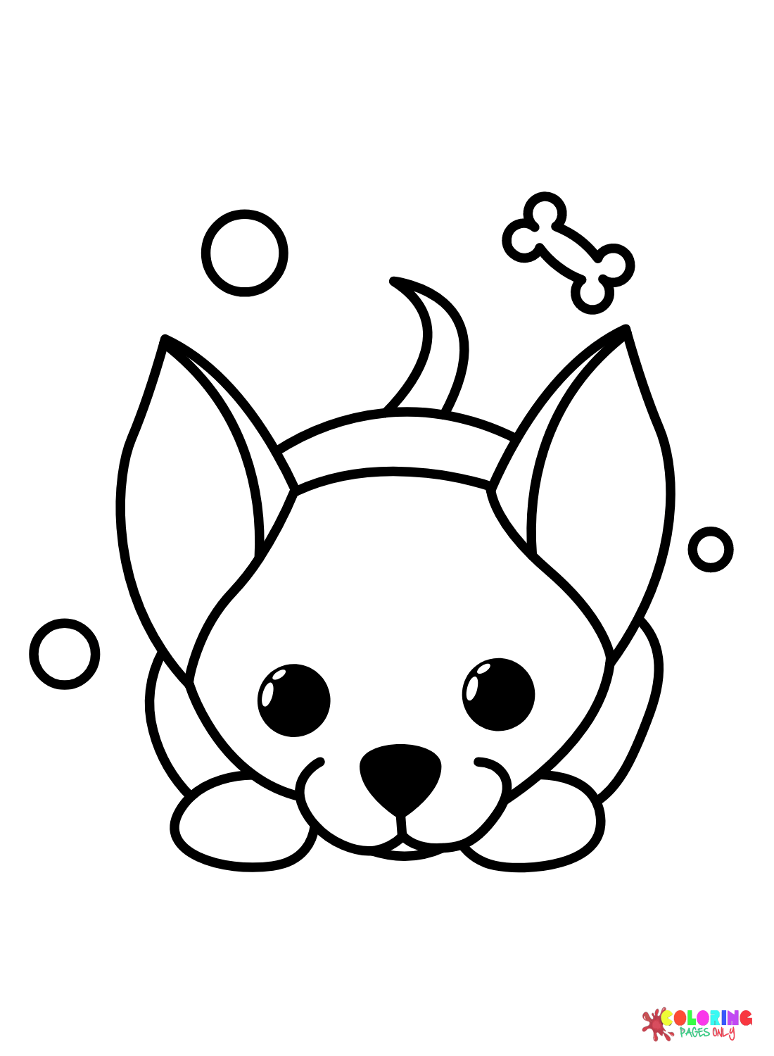 69 Puppy Dog Coloring Pages Free Printable Part 8