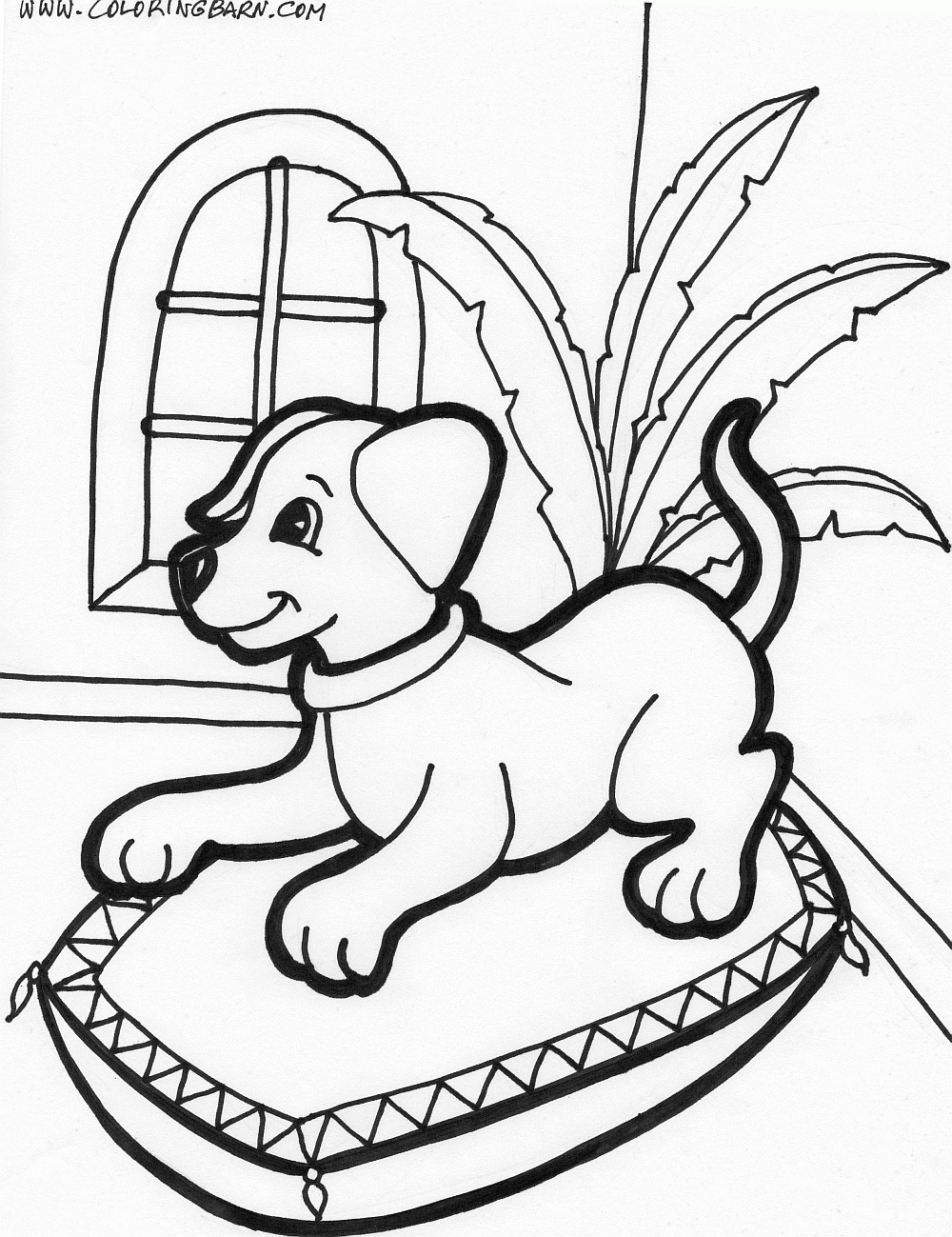 69 Puppy Dog Coloring Pages Free Printable Part 84