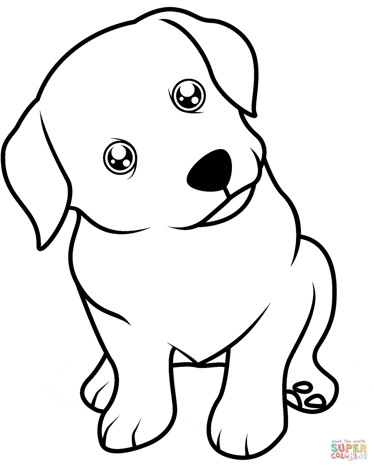 69 Puppy Dog Coloring Pages Free Printable Part 87